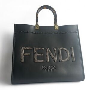 Fendi Sunshine Elaphe Medium Shopper